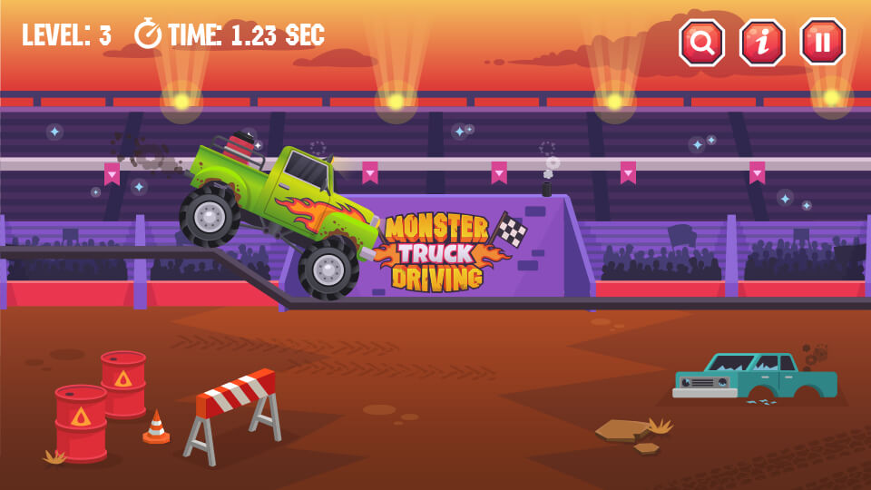 Monster Truck Driving